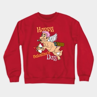 valentines day funny cupid goofy popular trends Crewneck Sweatshirt